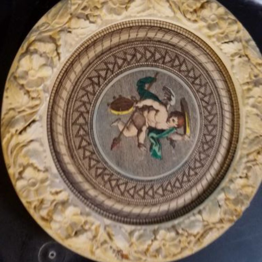 COPY - 5 cherub wall hangings - Picture 5 of 9